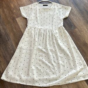 Roolee Polka Dot midi Dress